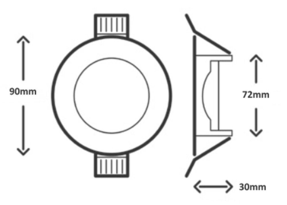INTERLIGHT LED Einbauframe