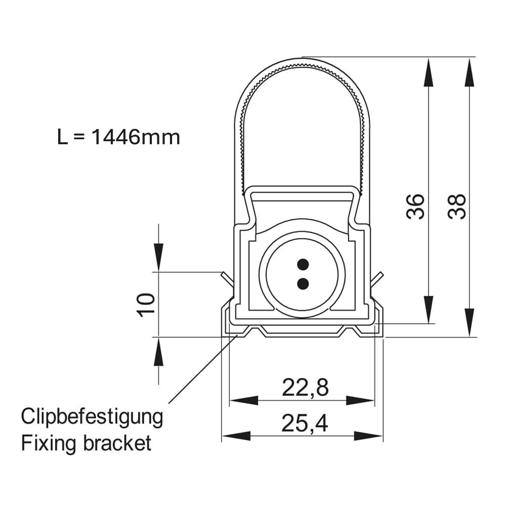 ELEKTRA LD8021 LED Armatuur