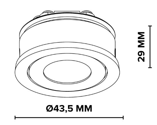 KLEMKO Verona COB LED Einbaumodule
