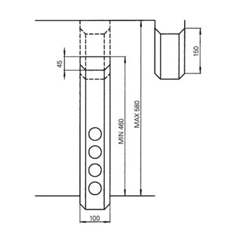 THEBO Energie Ecksäule ST3006