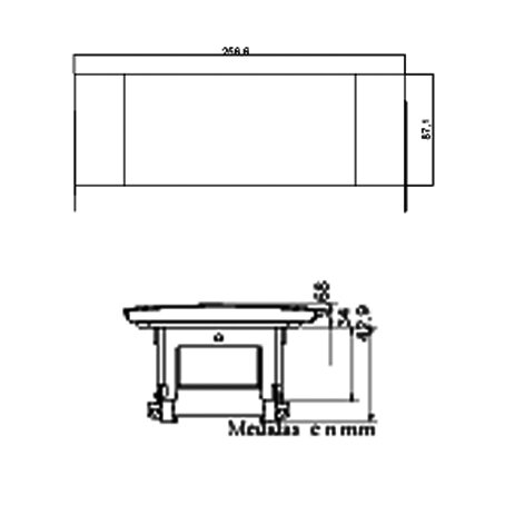 EVOLINE Power Frame Einbau Steckdose
