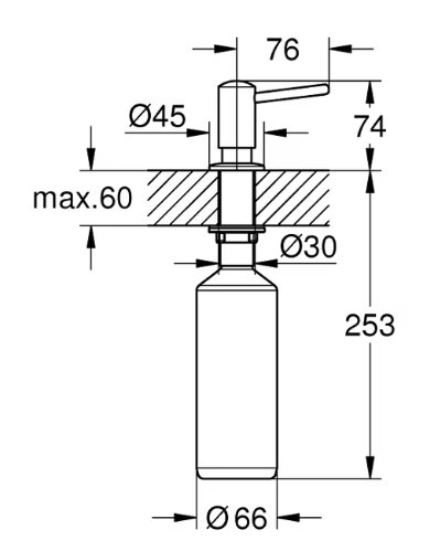 GROHE Seifenspender Contemporary