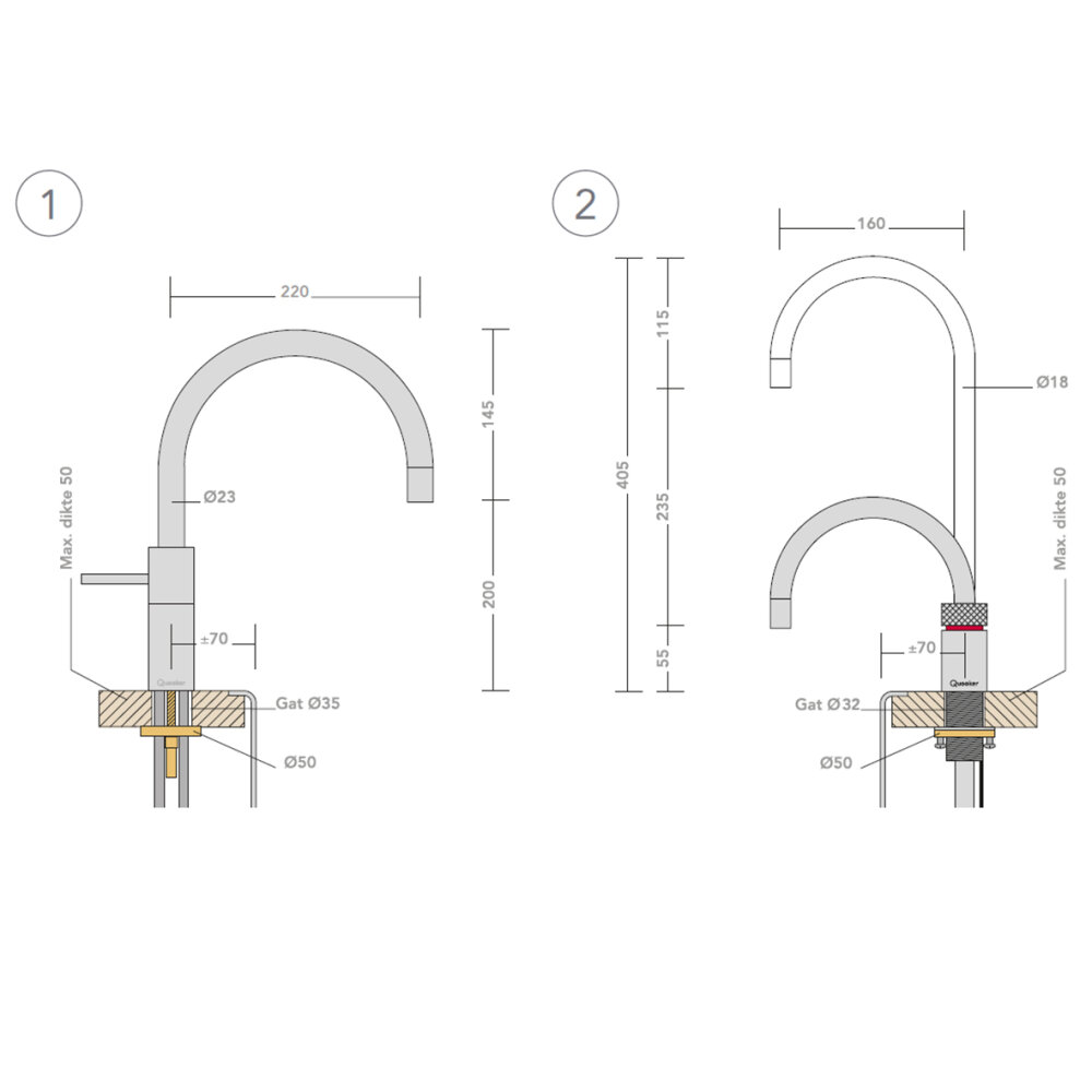QUOOKER Combi