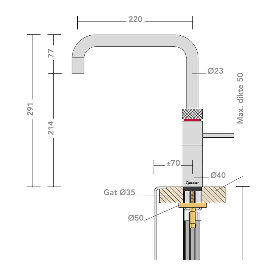 QUOOKER Combi Plus