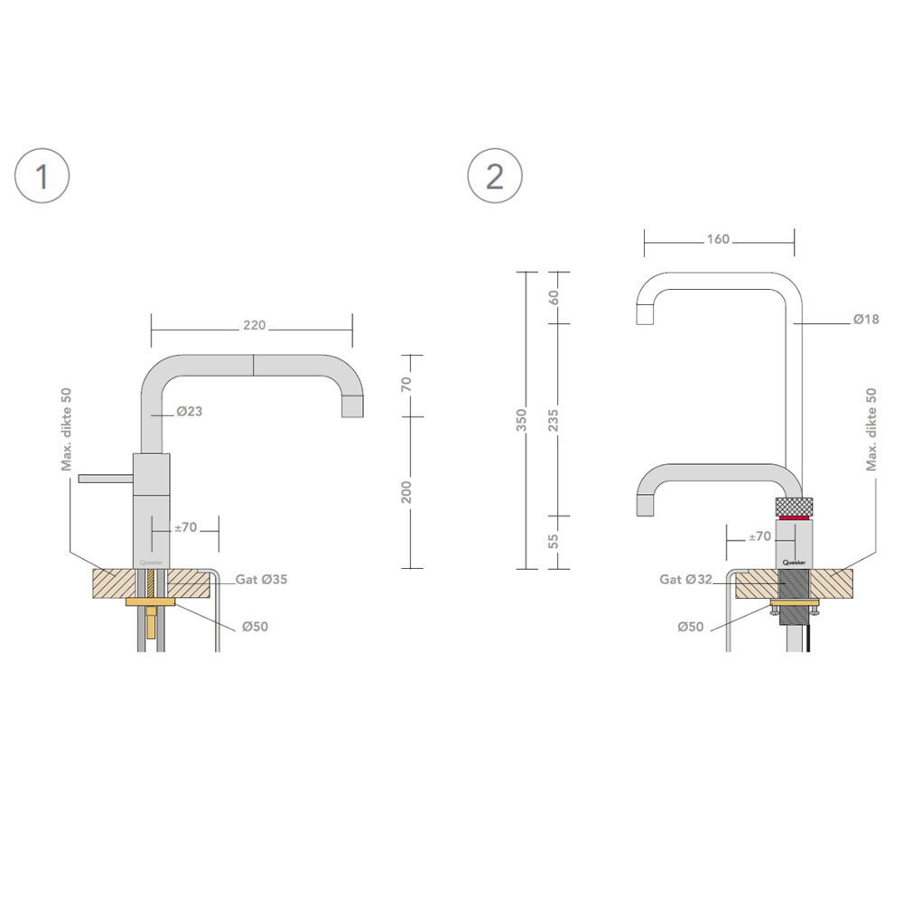 QUOOKER Combi Plus