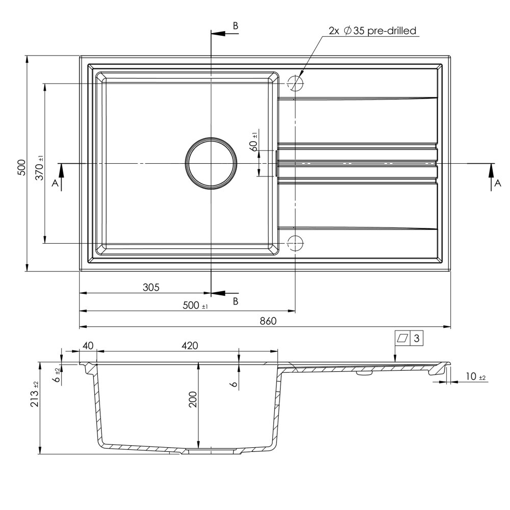 CUCINA CAGR40A-TU