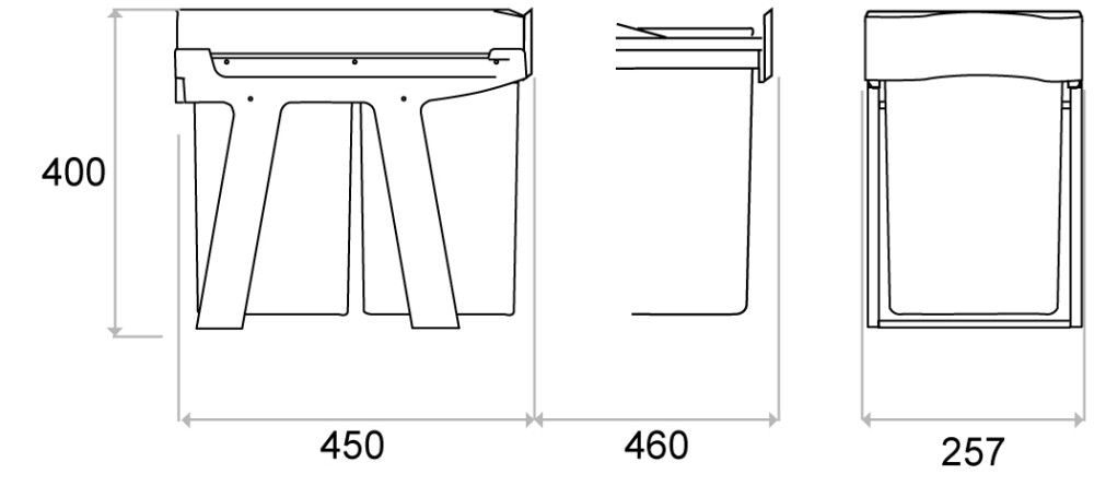 CUCINA Eco Line Abfallsammler