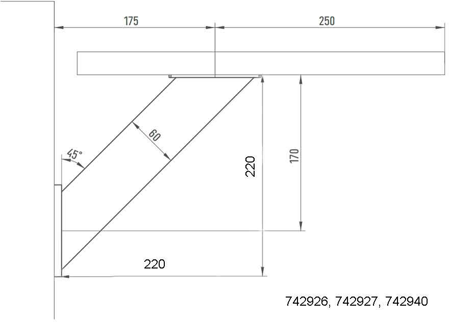 EBB Barkonsole Korfu Schräg