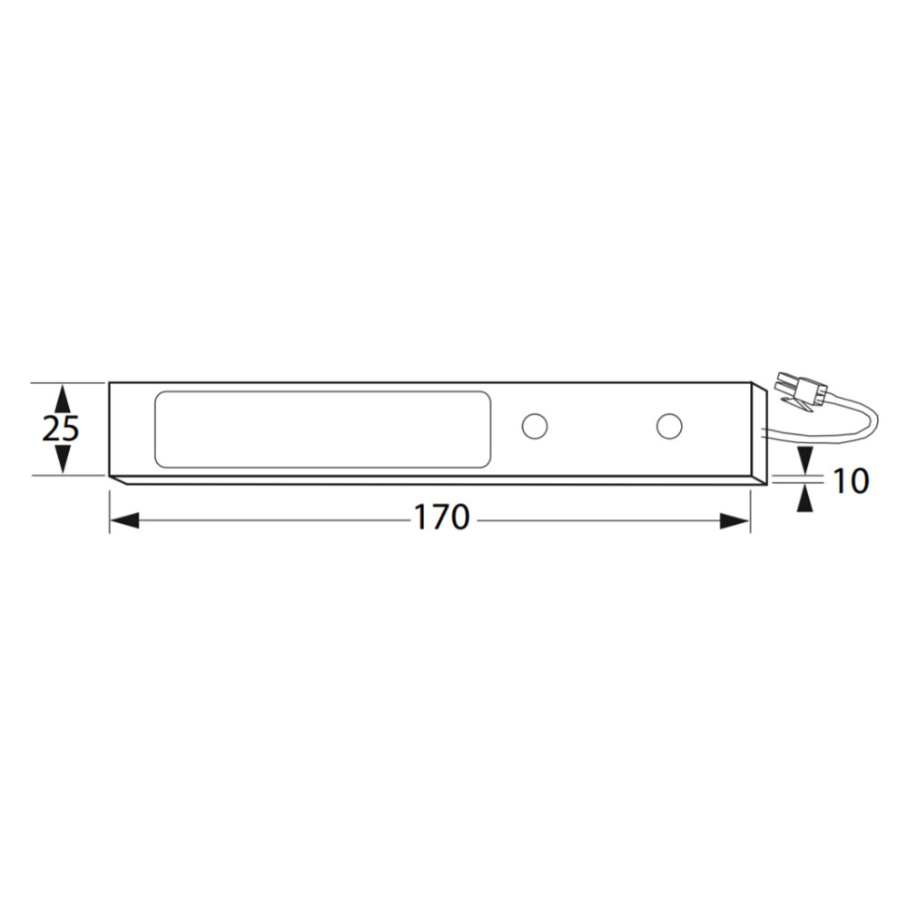 L&S Rettangolo Emotion LED-Set
