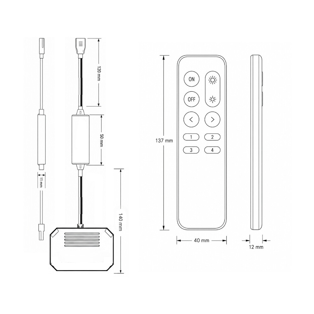 CARESSI Multi Tone Dimm-controller