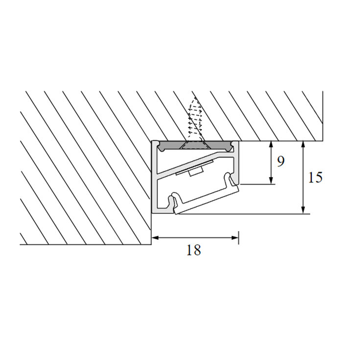 FORMA GEOcorner xT LED Armatuur