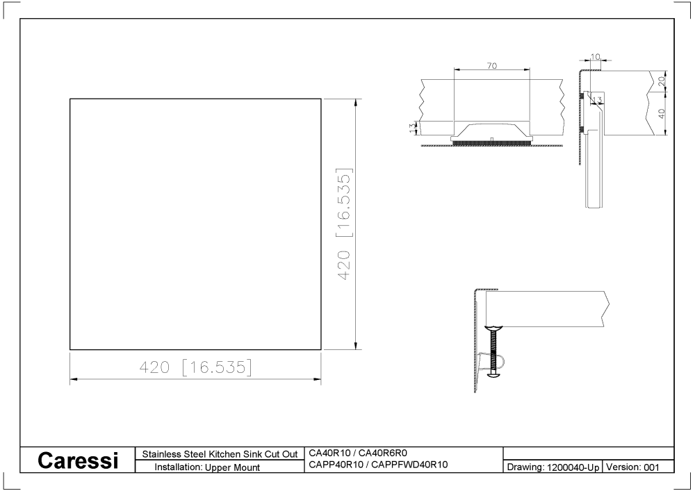 CARESSI CAPP40R10
