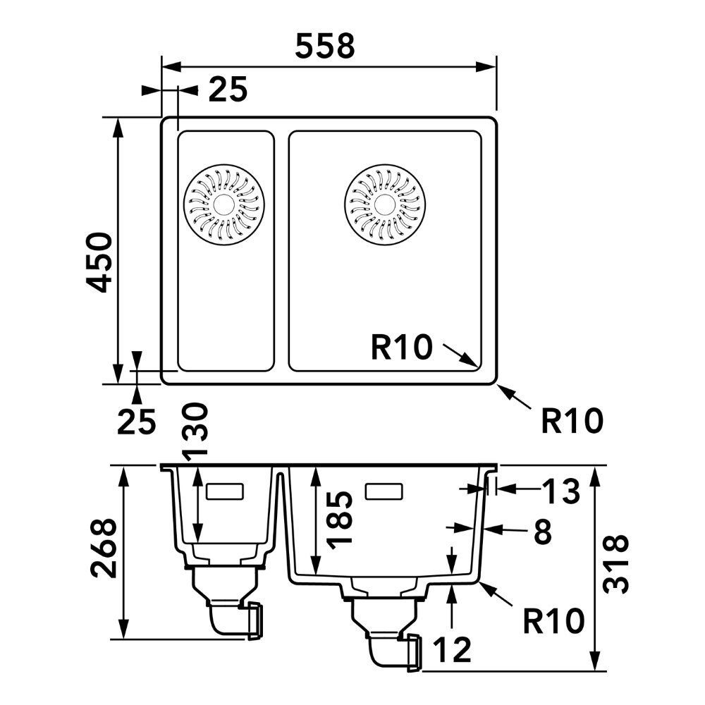 CARESSI CAQPP1534R10BI-EB