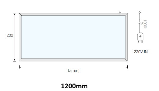 FORMA TEO LED-Glasregalbeleuchtung