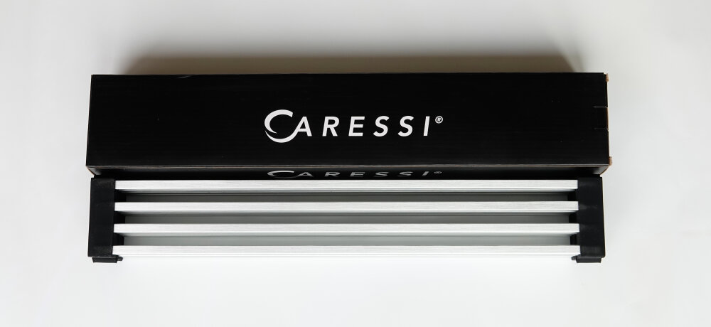 CARESSI CAFDM Afdruiprooster Zwart/RVS