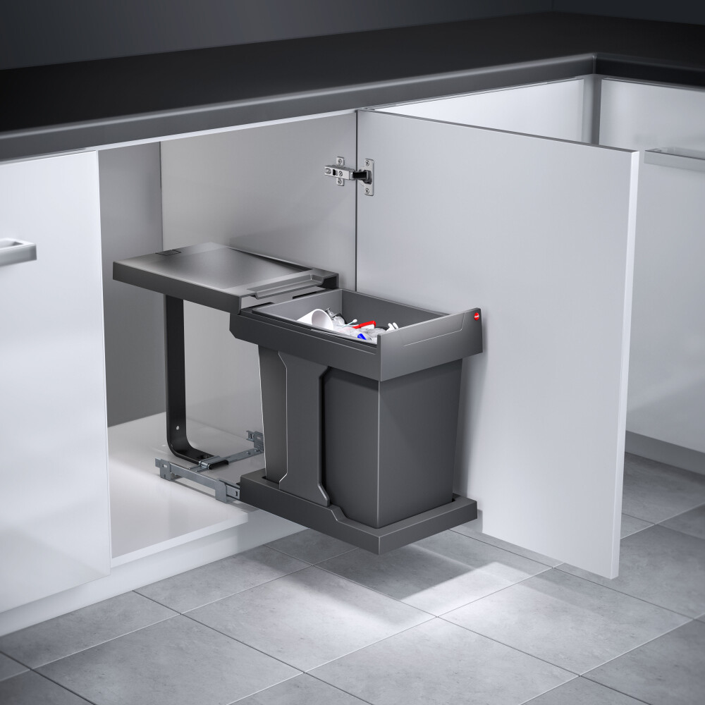 HAILO Solo 20 Slate Abfallsammler