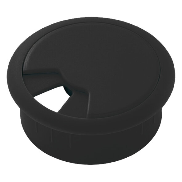 Kabeldoorvoerkap Ø66mm. Zwart.